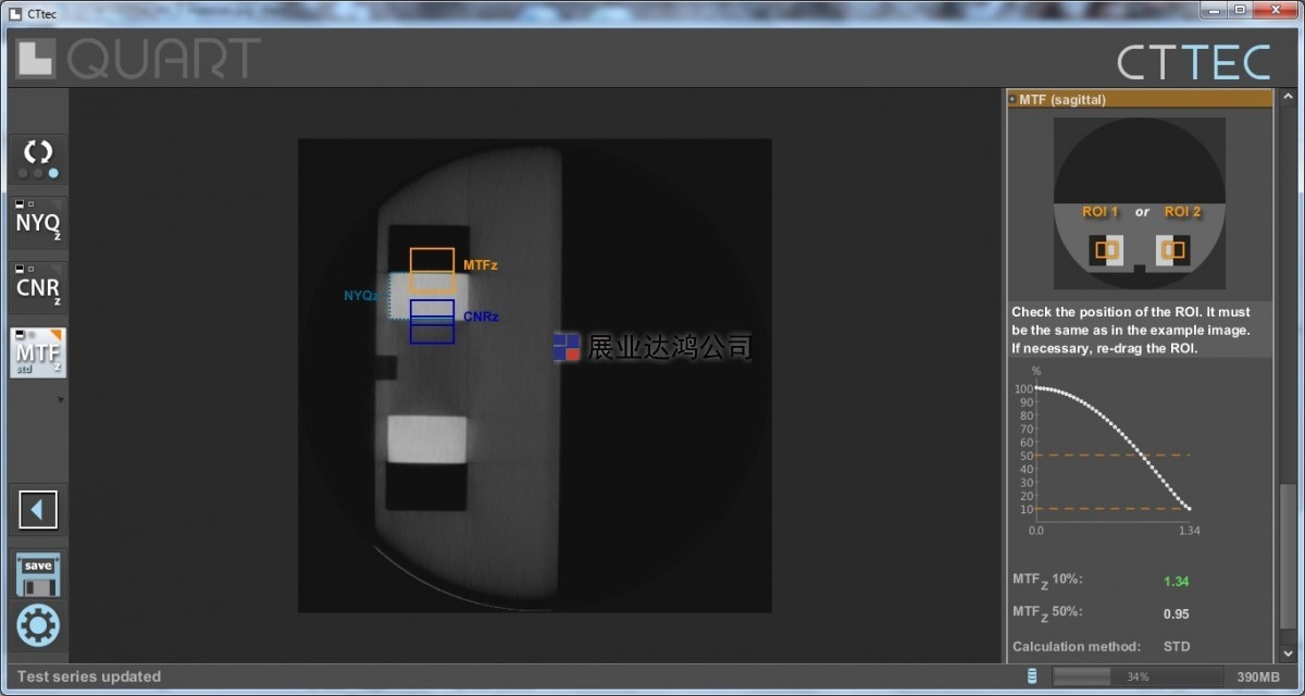 QUART DVTap IAEA-EFOMP-ESTRO CBCT and CT Image Quality Test Phantom